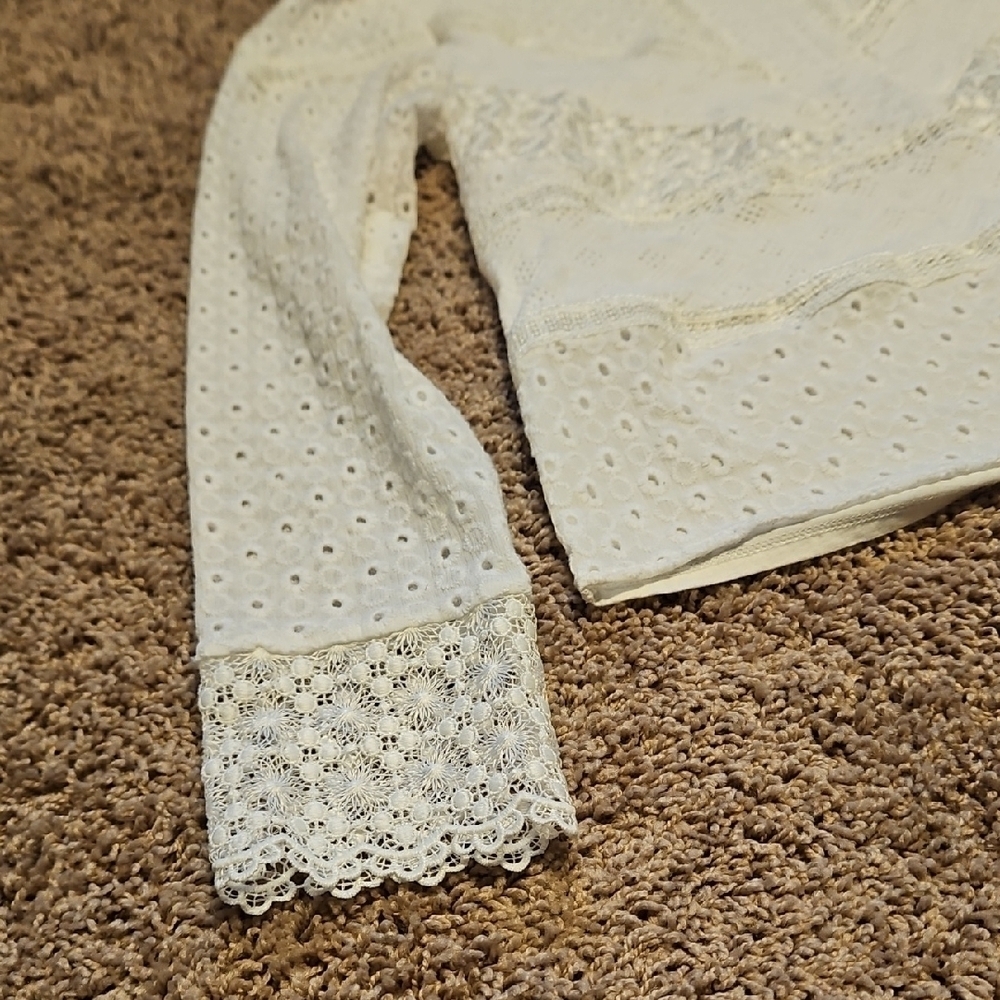 Anthropologie x James Coviello Burnham Lace Top - Picture 11 of 13